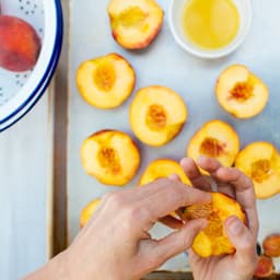 Freestone Peaches