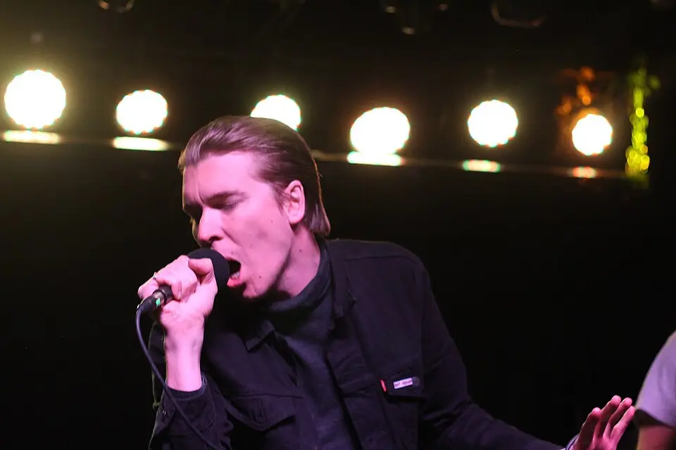 Alex Cameron with The Strokes