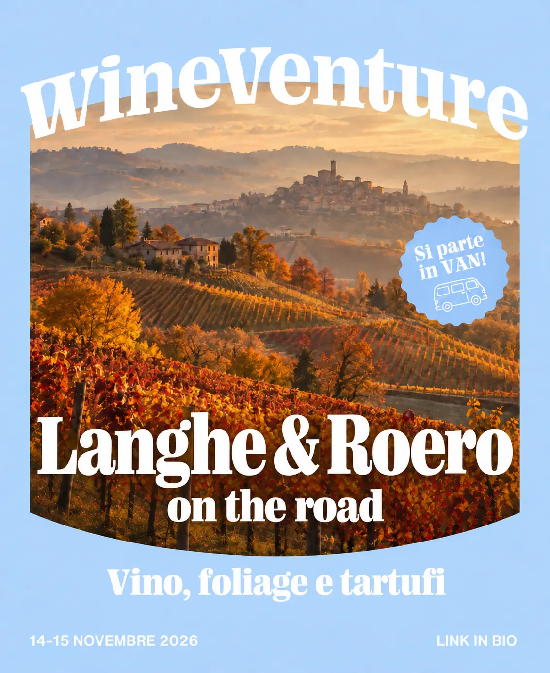 Langhe & Roero on the road - Vino, foliage e tartufi🍇