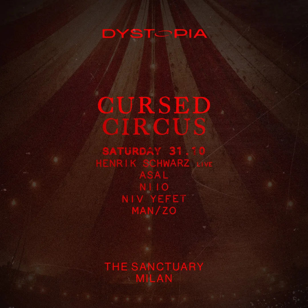31.10 CURSED CIRCUS @Sanctuary Milan