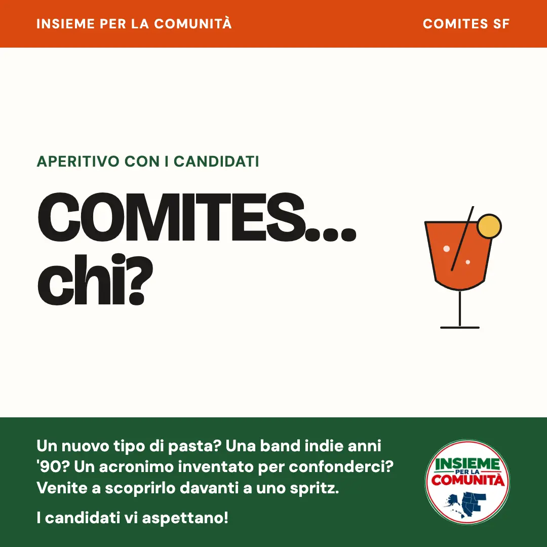 COM.IT.ES… chi? 🍷 Aperitivo 