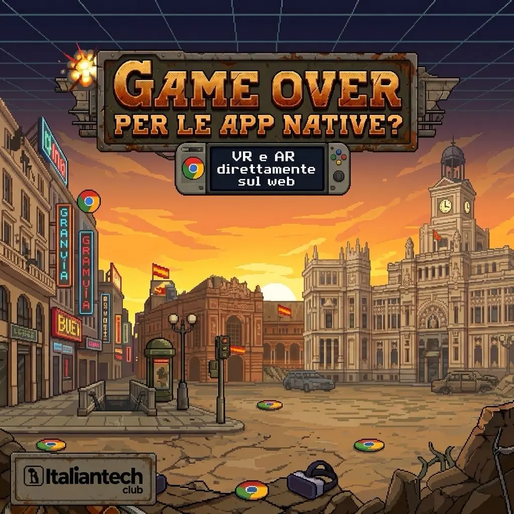 🚀 Italian Tech Club Madrid | October event | Workshop VR/AR: Game Over Per le APP Native? 🇮🇹🇪🇸