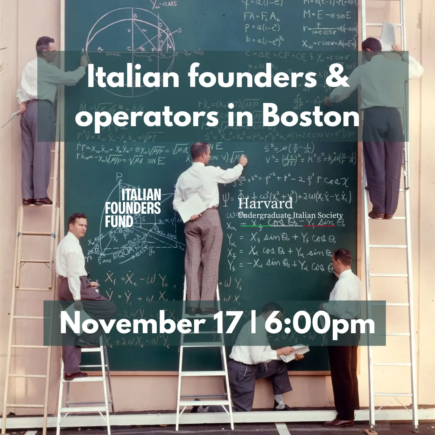Italian Founders & Operators in Boston